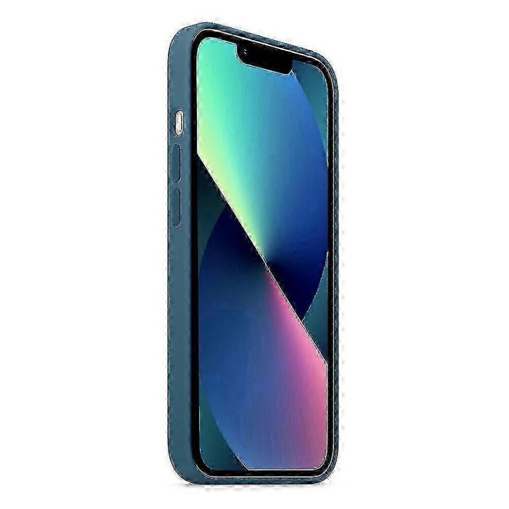 (iPhone 13 mini 5.4 inch, Blue) iPhone 13 Mini Premium Case with MagSafe, Popover Induction & Shock Resistance