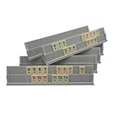 Generisk Rummyclub-Premium Rummy, Rommé, Okey Set, brädspel av plast (upp till 6 spelare)