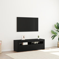 vidaXL TV-skab Sort 120 x 35 x 40 cm Konstrueret træ