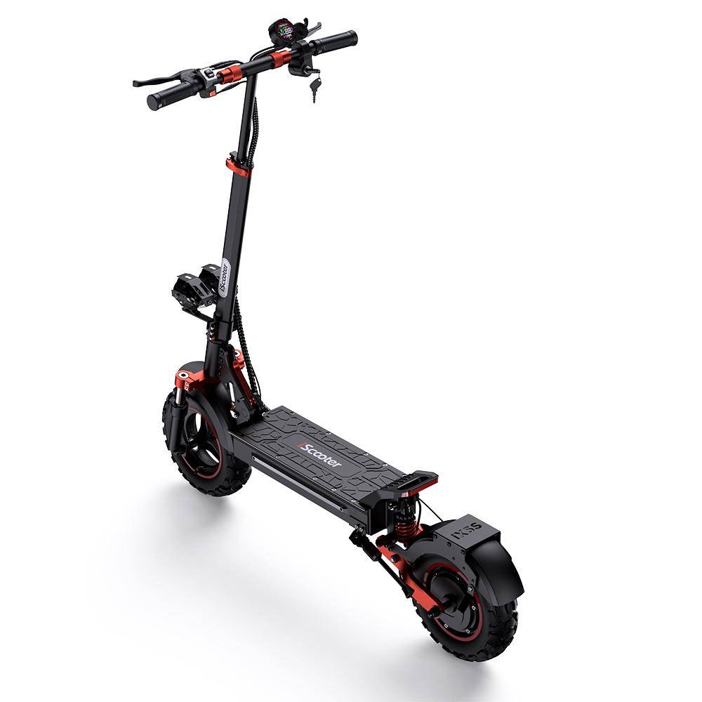 iScooter iX5S Urban Commuting Folding EScooter 1000W Motor 48V15Ah Battery 11 Inch Tires Off Road Outdoor Electric Scooter.
