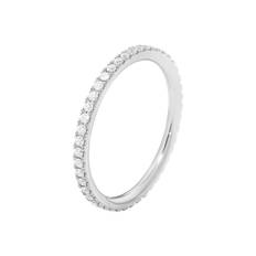 AURORA RING Hvidguld DIAMOND 0.22 CT 47