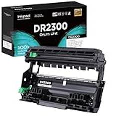 iNKPAD DR-2300 trumma kompatibel med Brother DR2300 trumma TN-2320 toner för HL-L2300D L2340DW L2360DN L2365DW DCP-L2500D L2520DW L2540DN L2700DW(1 trumma enhet)