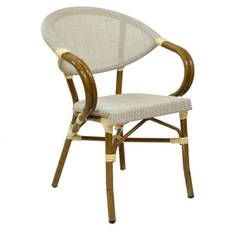 SKAGEN HOME NICE CAFÉSTOL BEIGE/M�RKEBRUN - 57