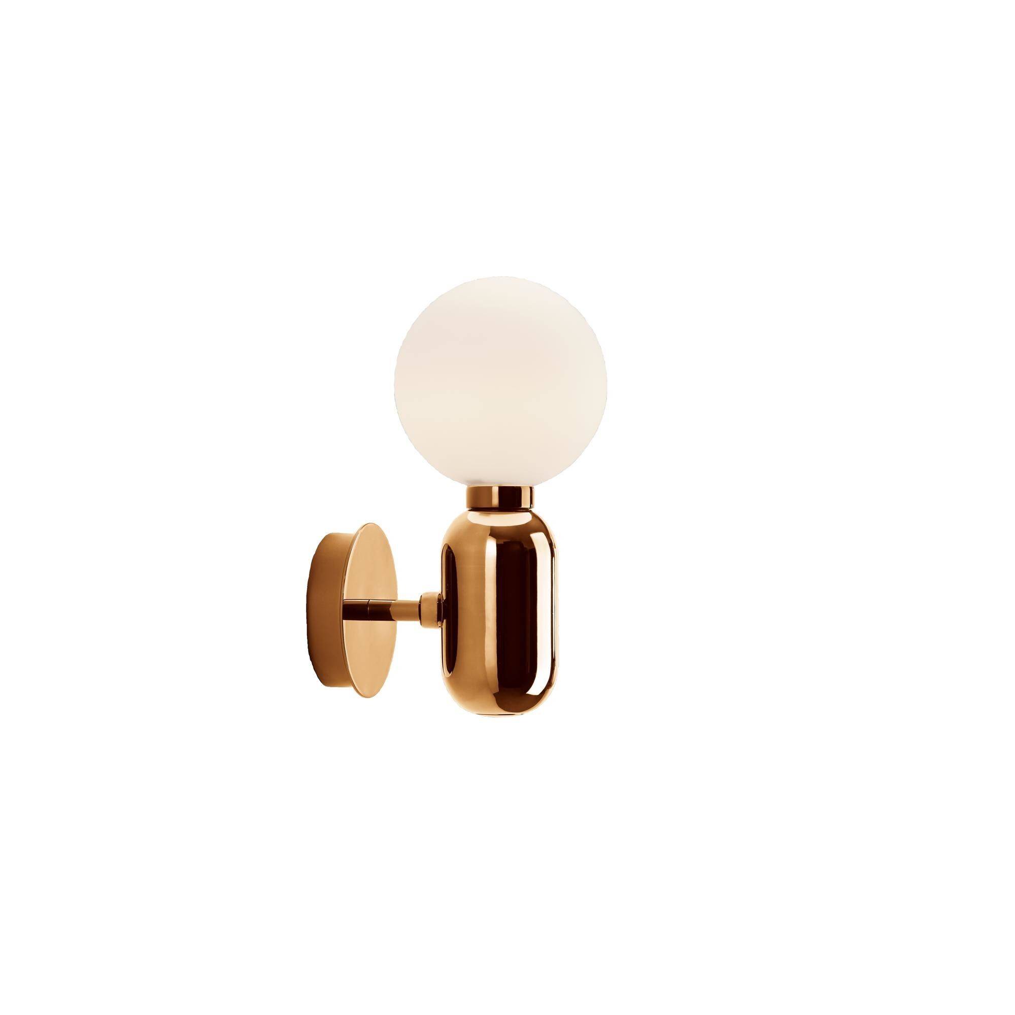Aballs Vägglampa Guld