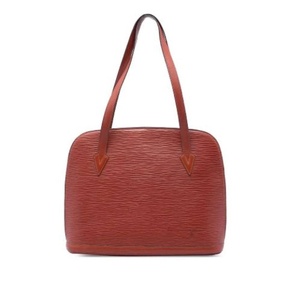 Louis Vuitton Vintage Pre-owned Lussac Skuldertaske - Vintage - Dame - Brun - ONE SIZE - Uld