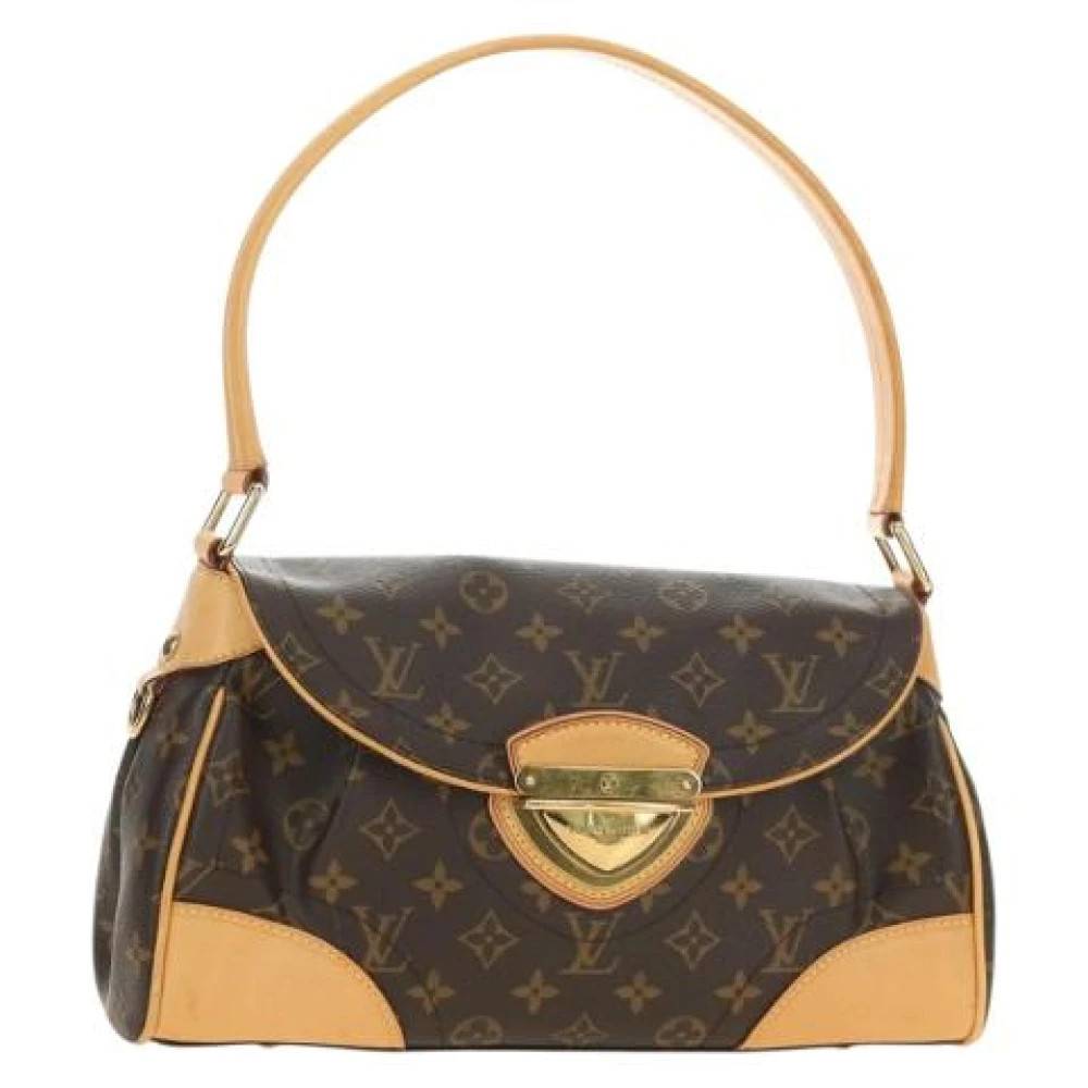 Louis Vuitton Vintage Pre-owned Skuldertaske M40121 - Vintage - Dame - Brun - ONE SIZE - Uld