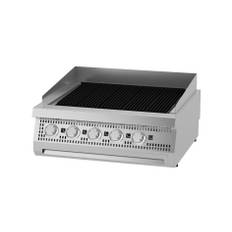 Premium Chargrill - 5 zoner - Dubbel enhet - 90 cm djup - Gas