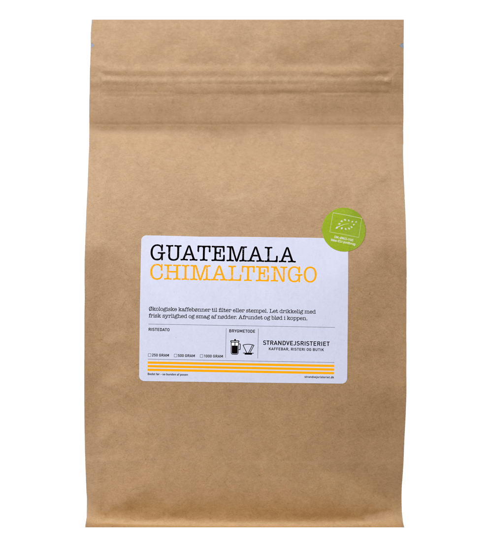 Guatemala Chimaltengo Økologisk - 250 g / Malet til kaffemaskine (Filter)