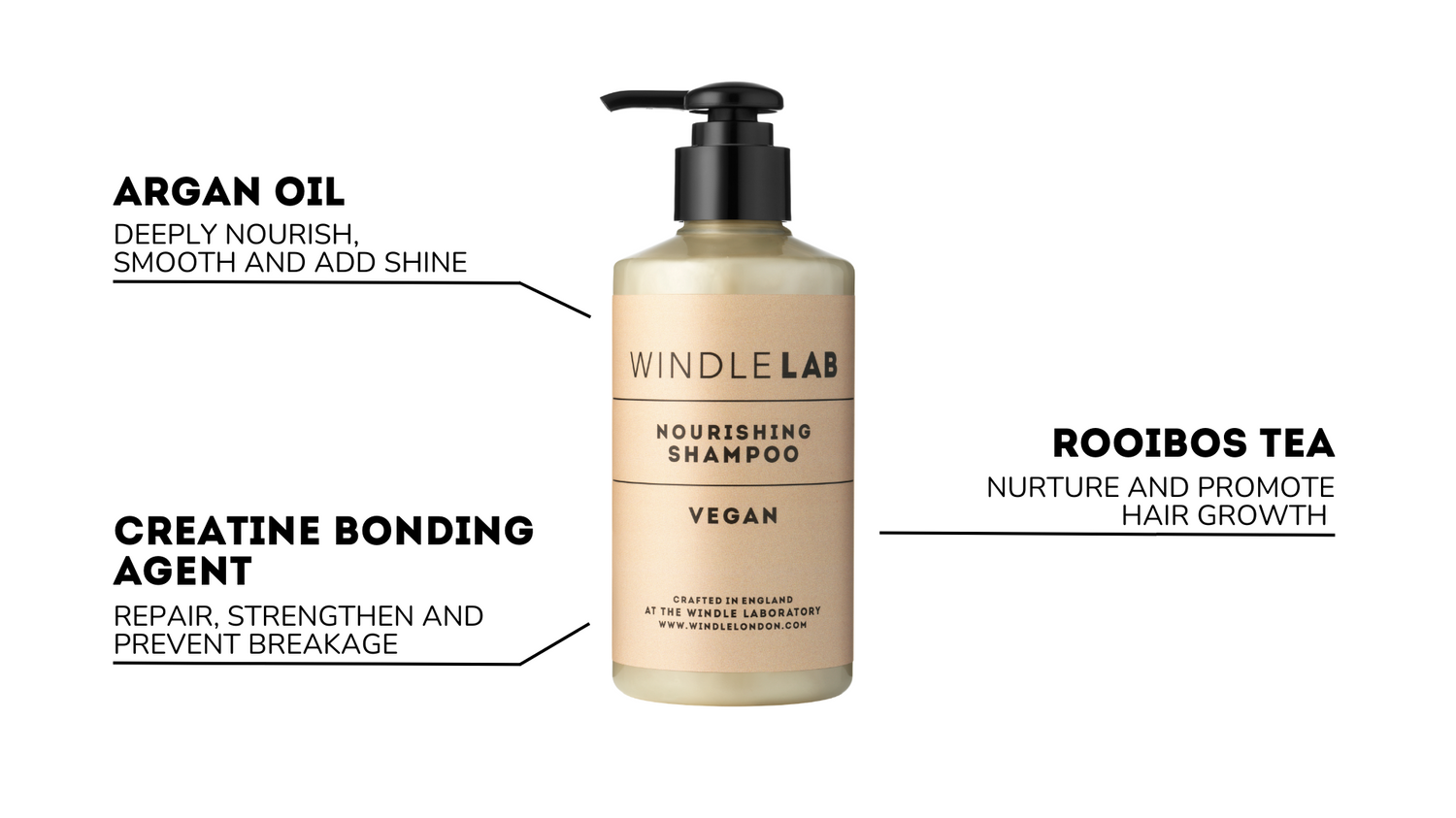 Windle Lab Nourishing Shampoo 250 ml - Vegan