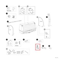 Nyckel Thule BackSpace / Thule Onto