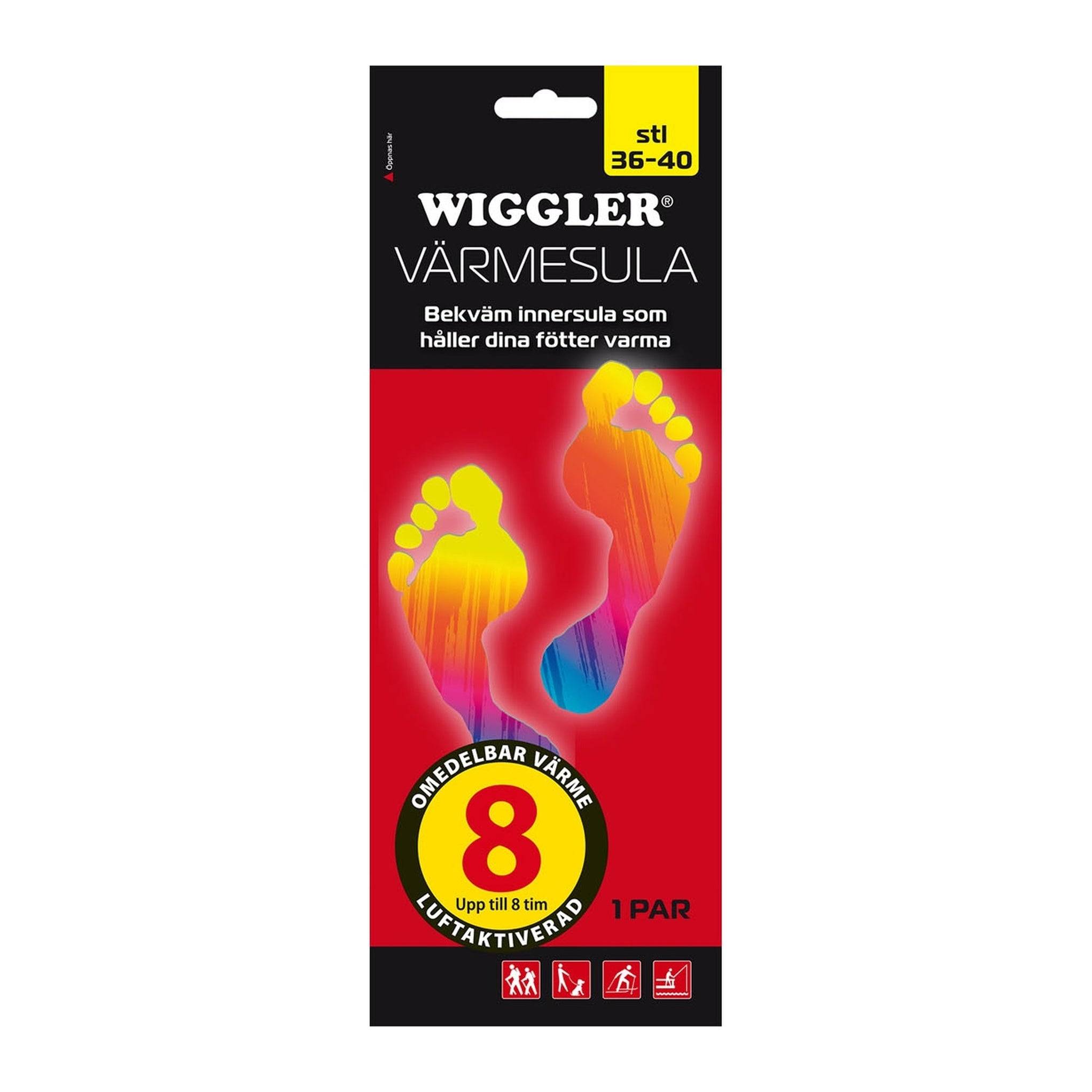 Wiggler Värmesula (size 36-40) 2-pack