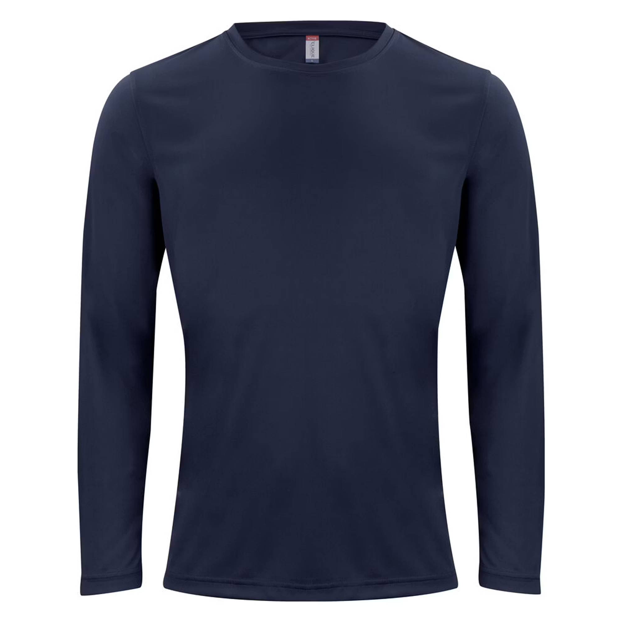Clique Basic Active Longsleeve Jr: Navy / 110/120
