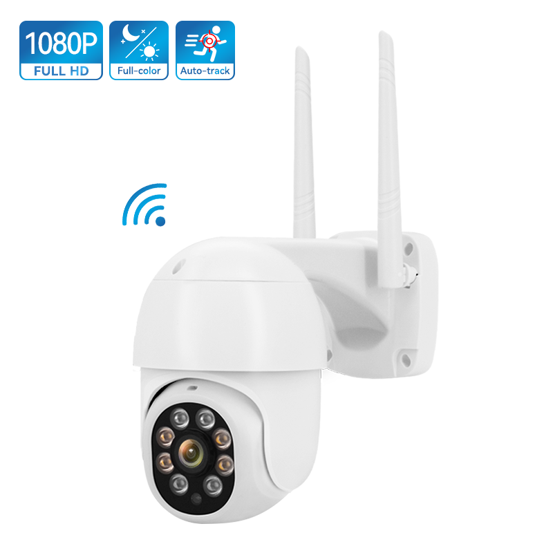 OEM 1080P wireless smart surveillance IP cloud storage ptz camera p2p remote access IP66 waterproof wifi cctv outdoor ptz camera