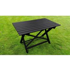 Bord EDEN WOOD Torparen 110x68cm svart