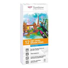 Marker Tombow ABT Dual Brush 12P-1 Basic (12)