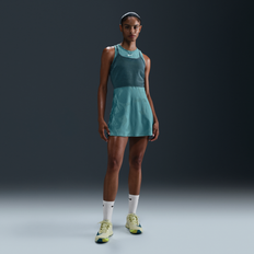 NikeCourt Slam Dri-FIT-tenniskjole til kvinder - grøn - XL (EU 48-50)