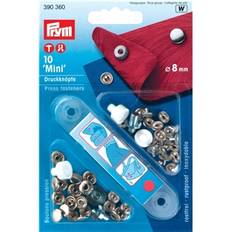 Prym tryckknappar Anorak 12 mm Svart