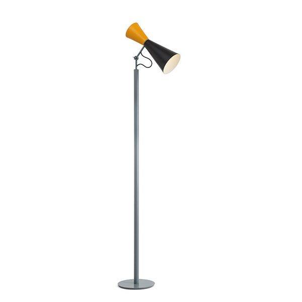 Parliament Gulvlampe Sort og Gul.
