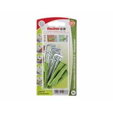Fischer Universaldübel UX GREEN 8x50 R WH mit Rand, 524808 SB-Programm