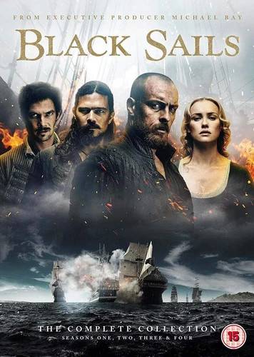 Black Sails: Den komplette samling DVD - Sæson 1-4