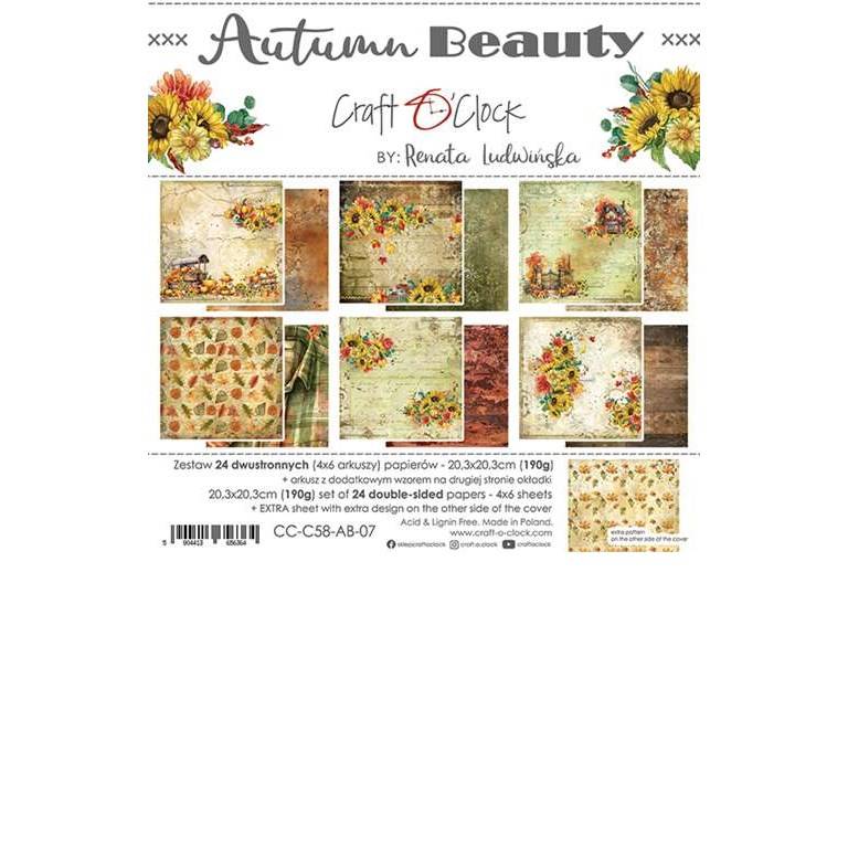 Paper pack - Autumn Beauty - 20x20cm