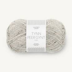 Tynn Peer Gynt lys grå natur tweed [1034]