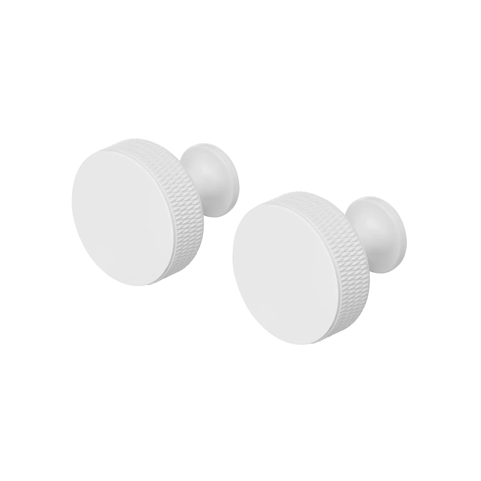 Blomus ROF Set Of 2 Wall Hooks Round Krok White