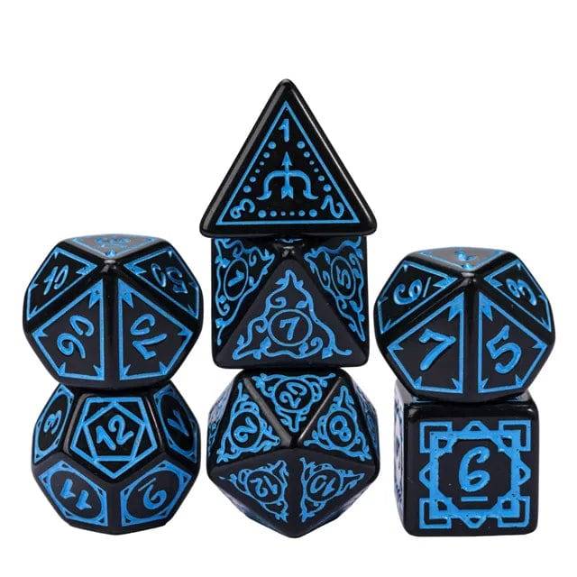 Multiclass dice - ranger terninger - Blue