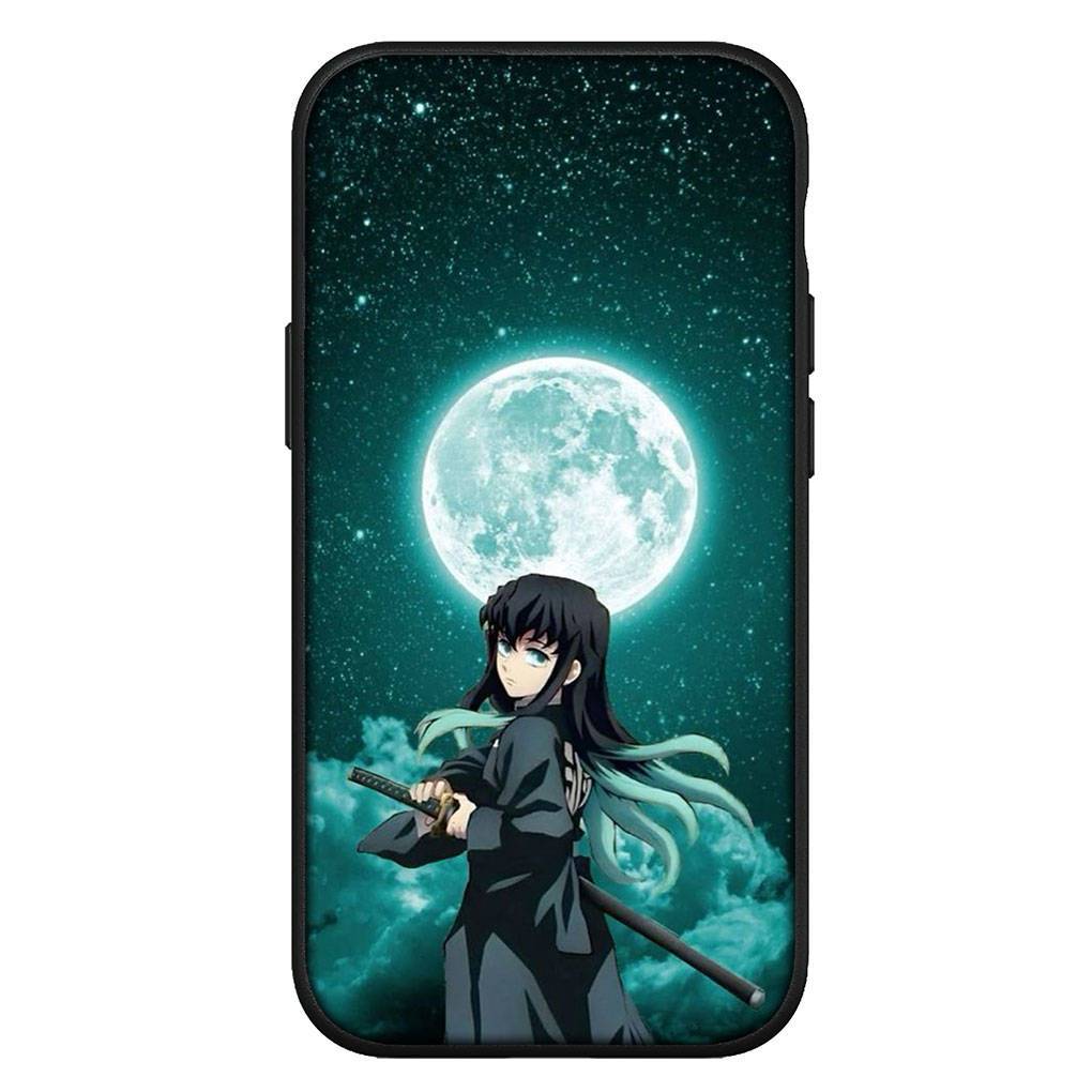 för Samsung Galaxy S24 S23 iPhone 16 15 14 Xiaomi Redmi Note 13 12 11 Plus 9 Pro Max X XR Mobilskal Muichiro Tokito Demon Slayer Tanjiro OPPO Huawei for Redmi Note 10 5G hjort