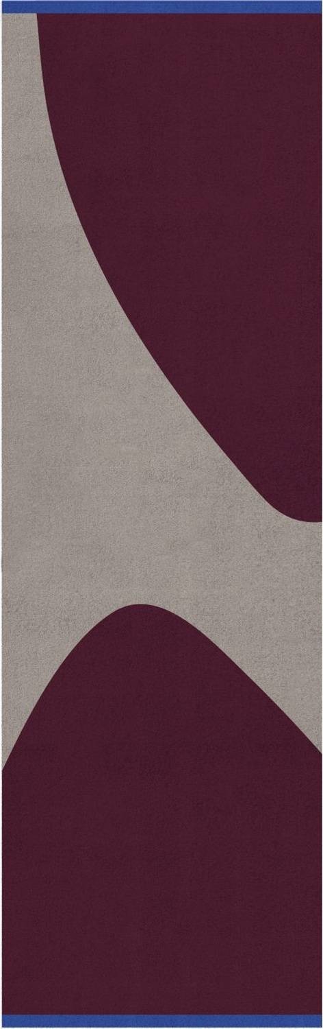 Mette Ditmer Rocks Gulvmåtte 77x240 cm, Wine