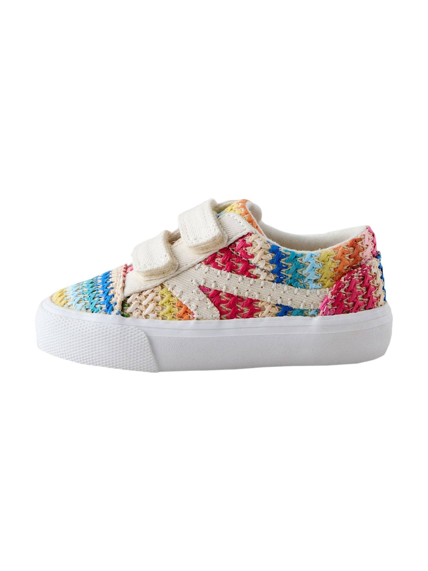 Next Sneaker blå / gul / röd / vit