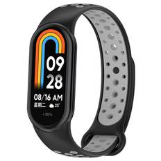 Silikonearmbånd Sport Xiaomi Mi Band 9 grå