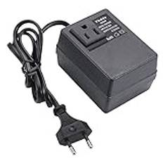 Toplionace AC 220V till 110V Spänningsomvandlare, 200W Power Transformator Step Down Enfas Travel EU Plug Voltage Transformer Converter