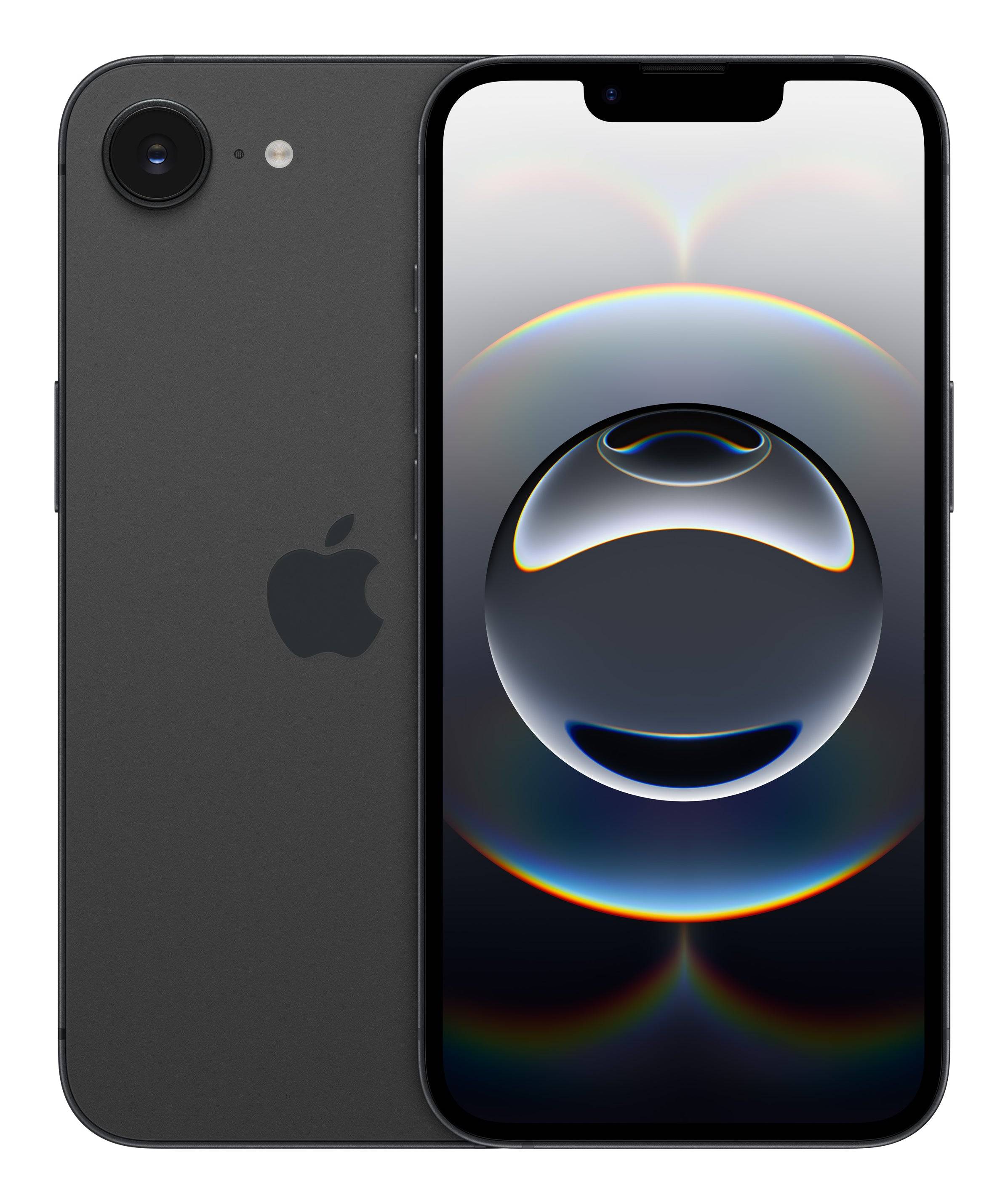 Apple iPhone 16e 15,5 cm (6.1") Dubbla SIM-kort iOS 18 5G USB Type-C 128 GB Svart