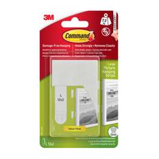 17206-12 Command Large Picture Hanging Strips 7.2kg 12pk One Size