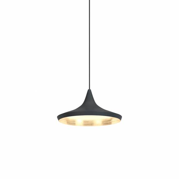Beat Wide LED Pendel Black