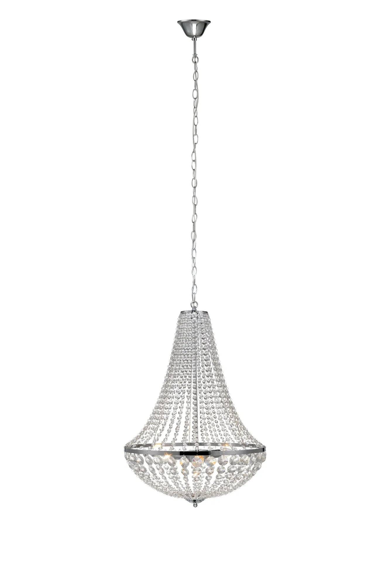Gränsö Kristallkrona Krom 50 cm