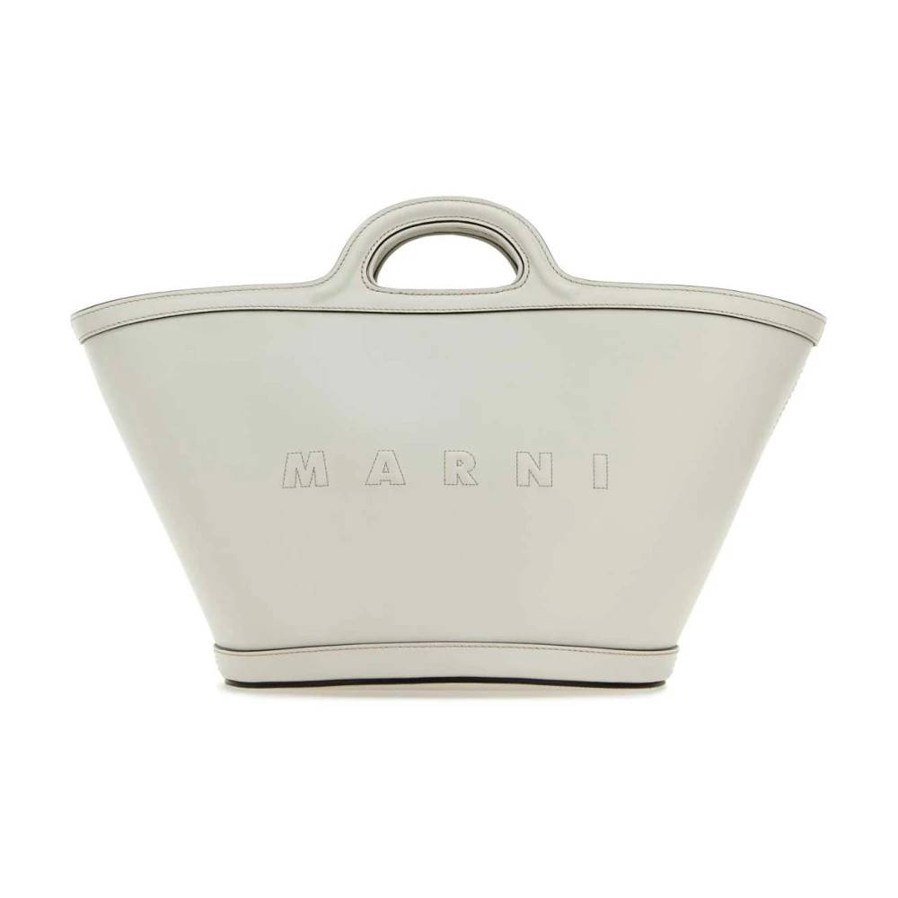 Marni Small Tropicalia Håndtaske - Tasker - Dame - Hvid - ONE SIZE - Uld