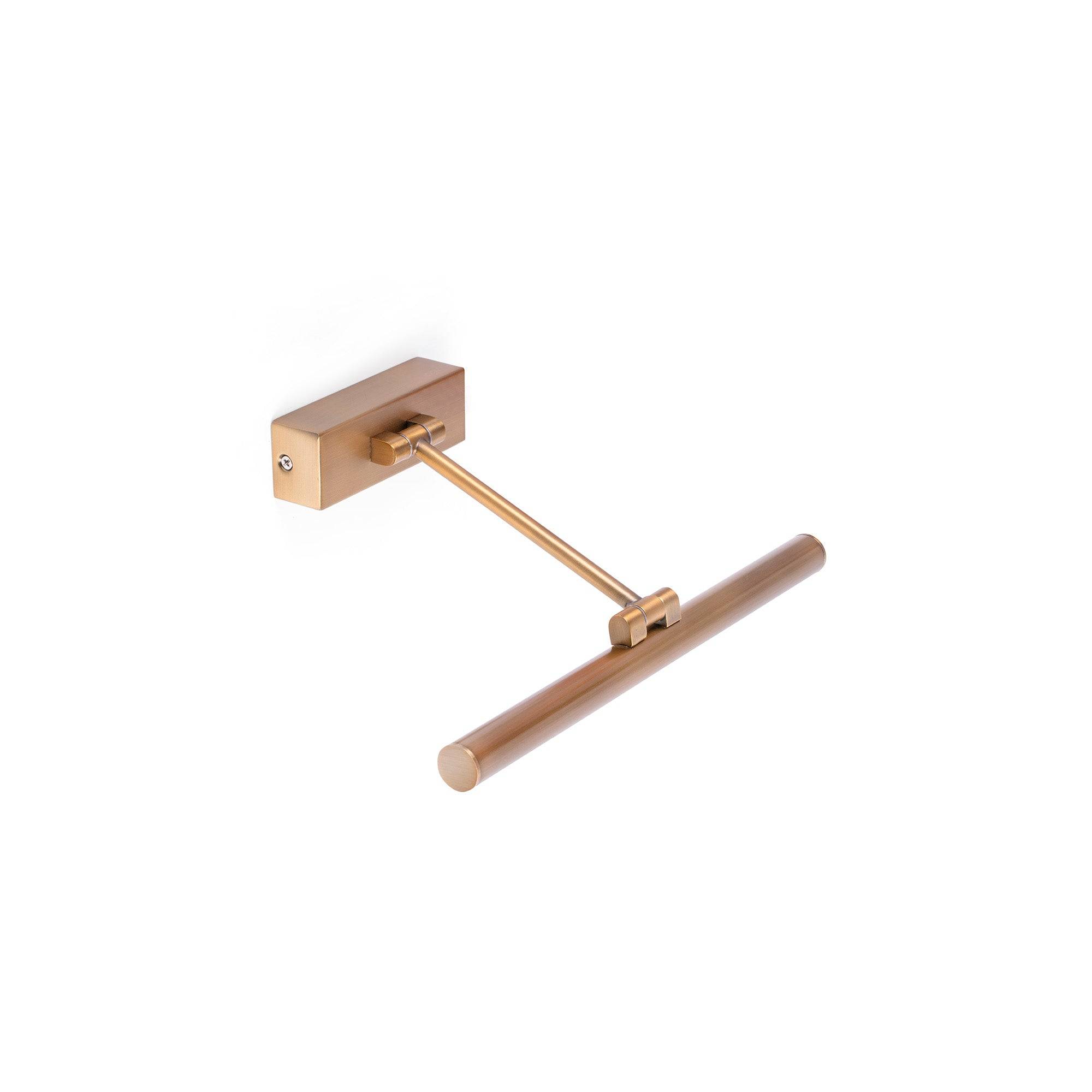 Magritte LED malerilampe - 30 cm / Gammel guld