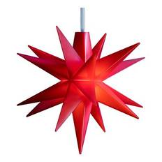 DecoTrend Sterntaler Baby-Stern Ø8cm Batterie Indoor rot