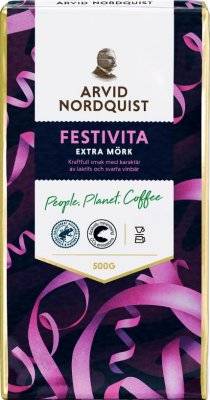 Kaffe ARVID.N Festivita Mörkrost 500g