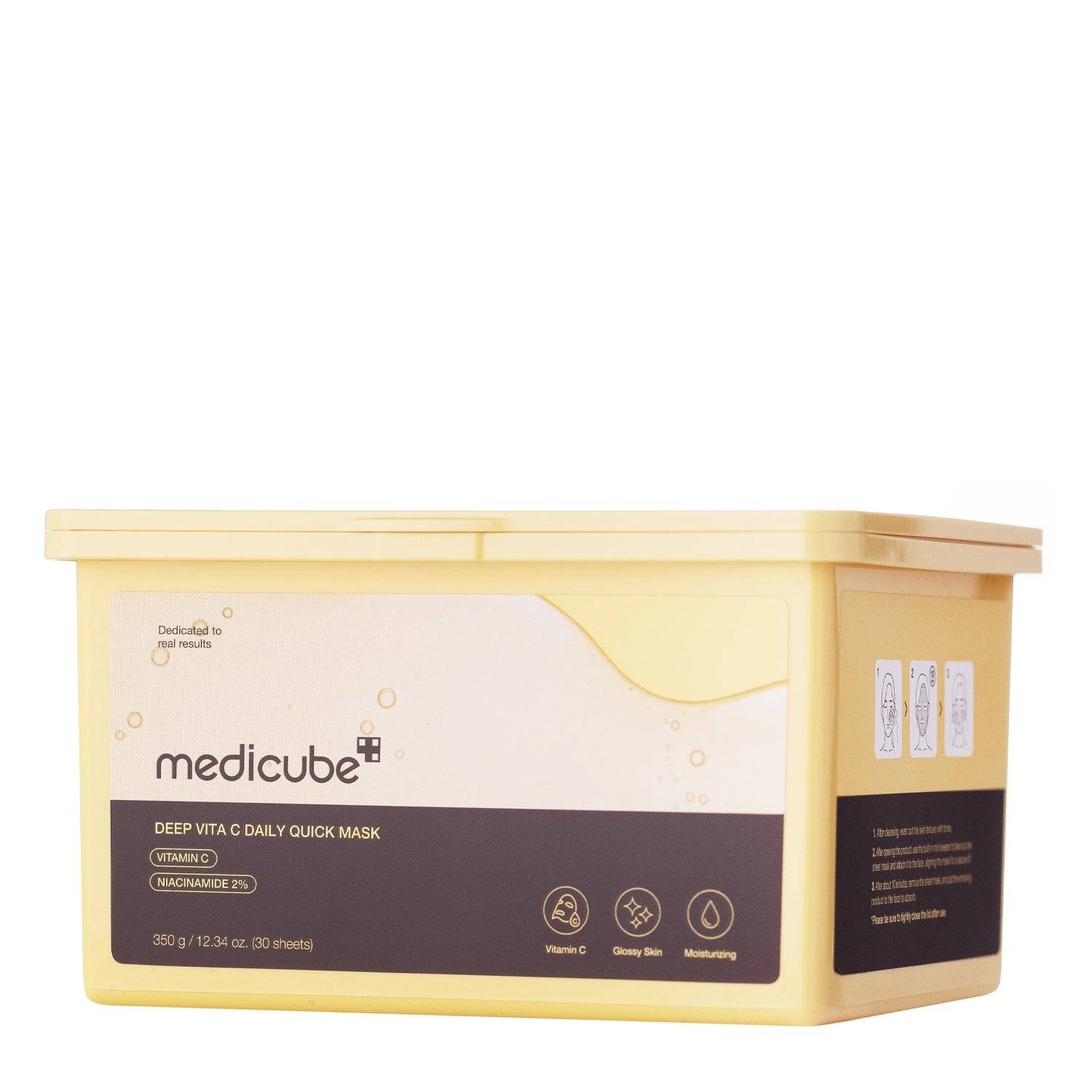 Medicube Deep Vita C Daily Quick Maschera Illuminante Set 300g — Maschera viso