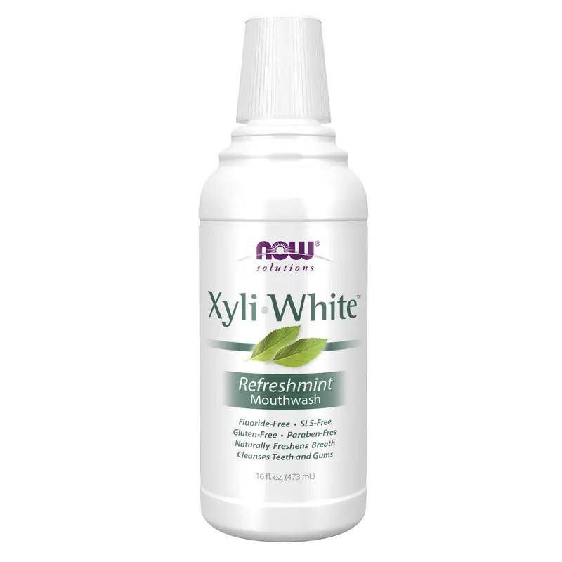 XyliWhite™ Refreshmint Munskölj 473ml Now Foods