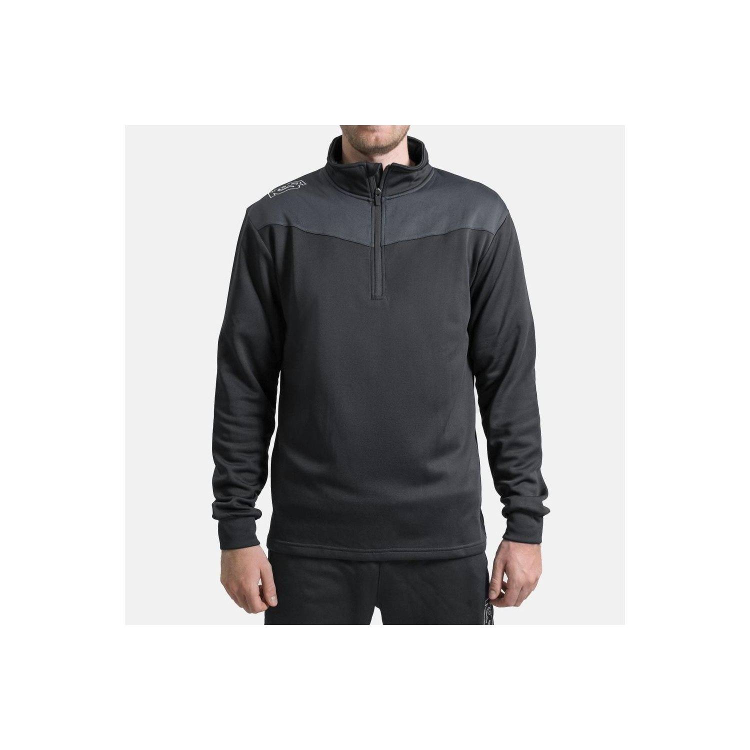Kosa Tröja Zip Neck Sr Black