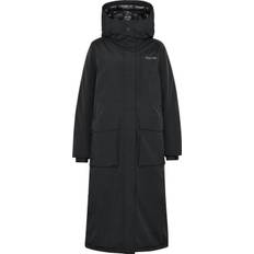 Didriksons Women's Leya Parka Long 4 Black, 44