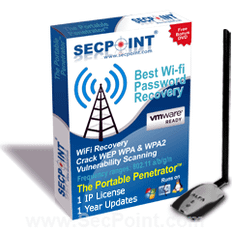 Portable Penetrator 1 IP 1 Year Updates Alfa AWUS036H Bundle