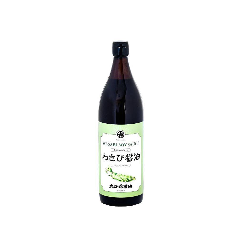 Soya sauce med cremet wasabi og rig smag (Forskellige størrelser) - 900 ml