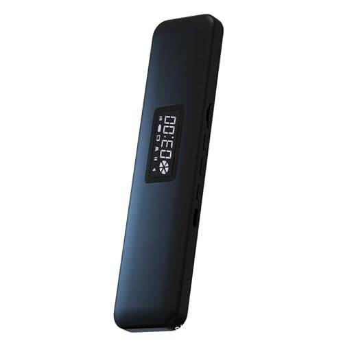 Kuddhögtalare, Tyst Bluetooth Trådlös Högtalare Under Kudde Sömn, Benledningssömnhörlurar för Män och Kvinnor, med Digital Display, Stöd TF och Timingfunktion (Svart)