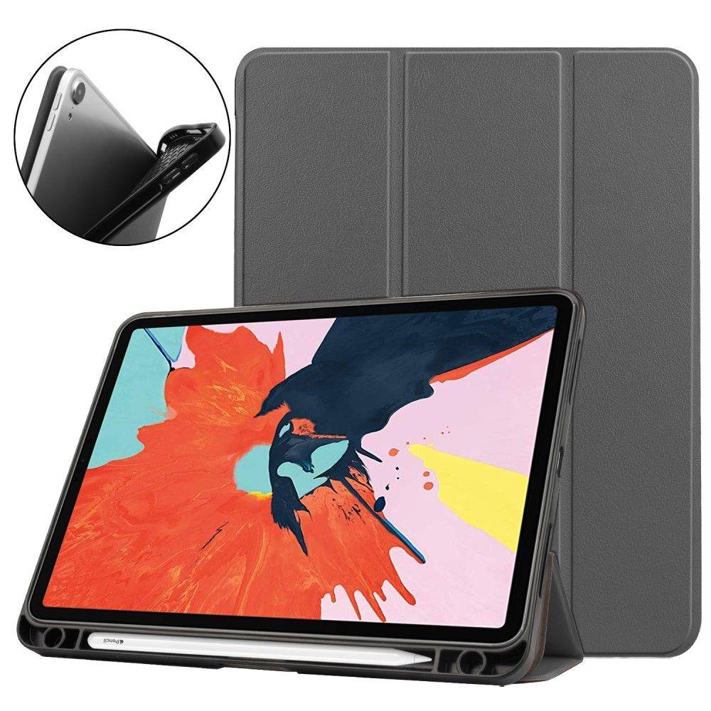 Trolsk Cover med Stativfunktion Premium (iPad Air 11/Air 4/5) - Grå.