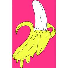 Affisch - Melting Pink Banana - 70x100